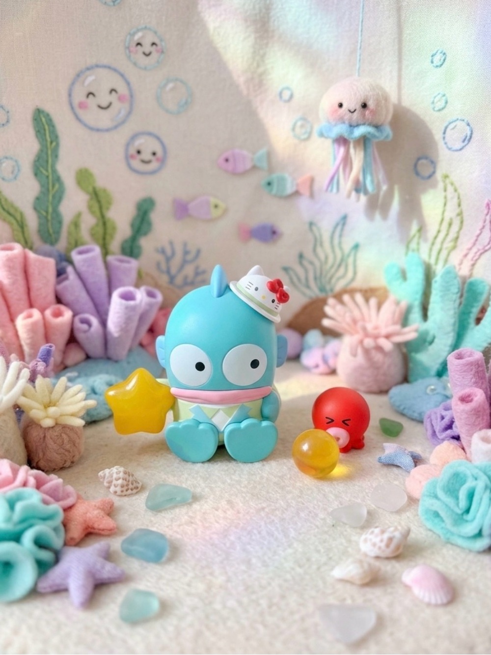 Hangyodon with Sayuri Companion 🐙 Sanrio Character